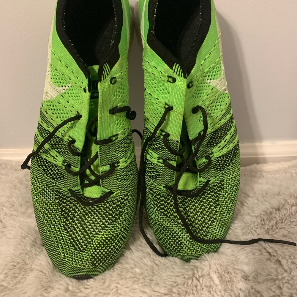 Nike Flyknit Neon Running Shoes